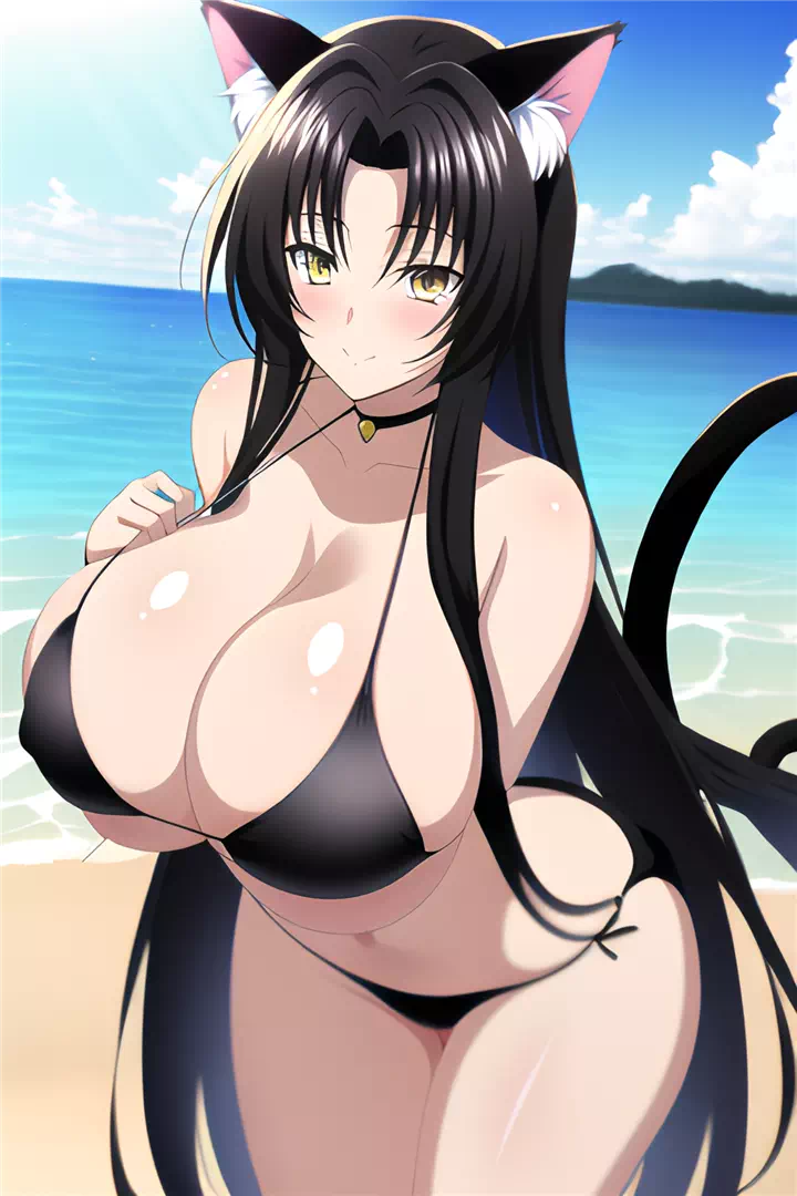 Kuroka fun in the beach REQUEST