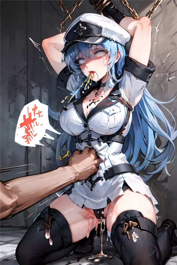 Esdeath Belly punch