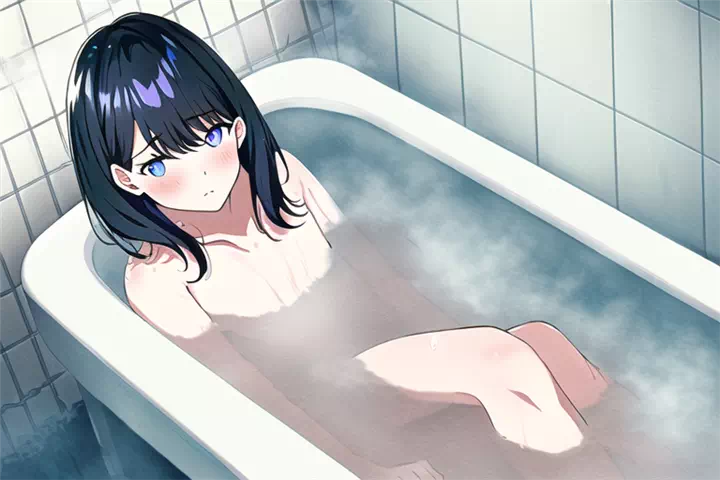 宝多六花のお風呂シーン　【シャワー、泡、入浴】