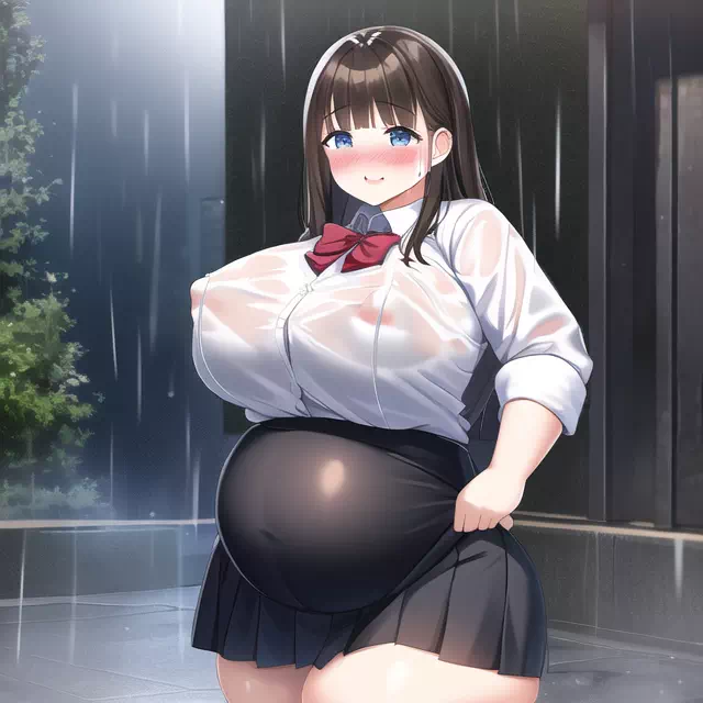 novelAI fat school girl7