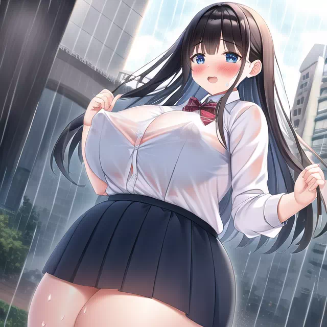 novelAI fat school girl7