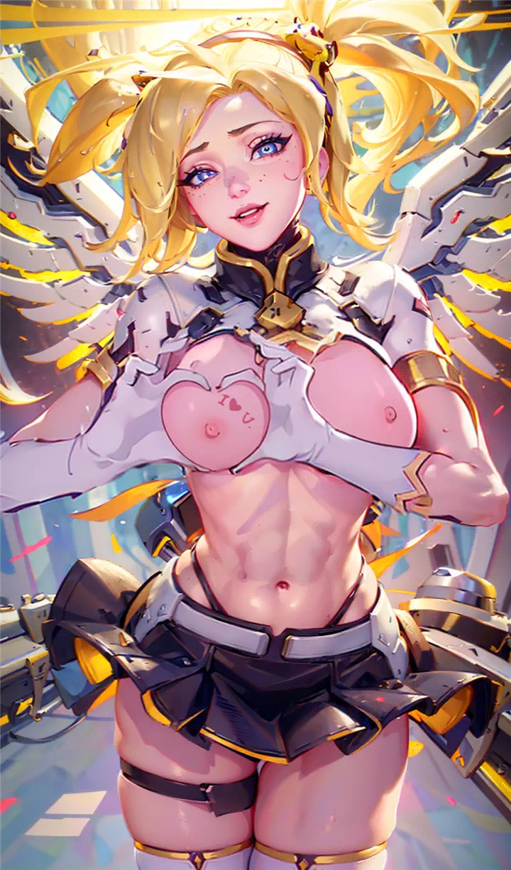 Mercy breast squeeze ＜3