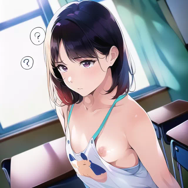 NovelAI 貧乳乳首チライラストまとめ