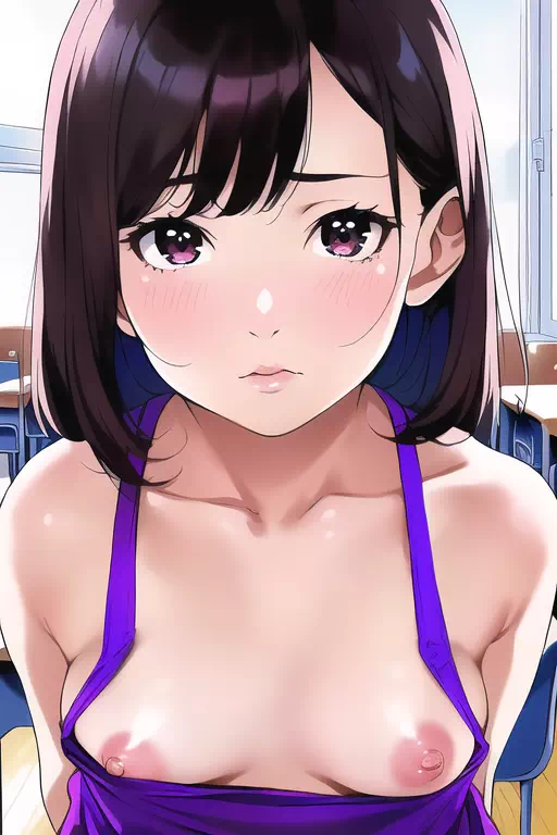 NovelAI 貧乳乳首チライラストまとめ