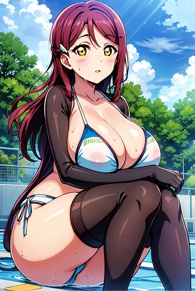 爆乳手袋ニーハイ桜内梨子