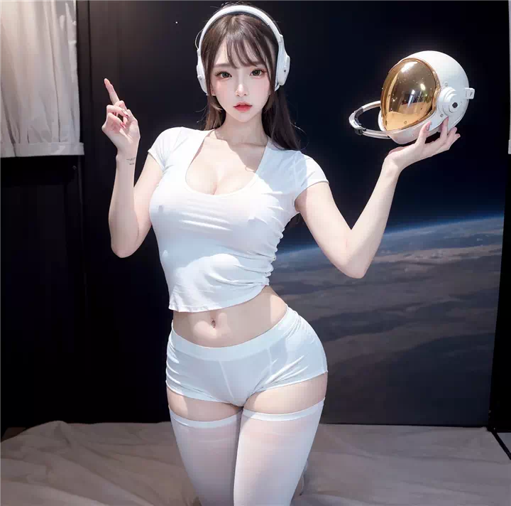 No.155 51P Sexy astronauts