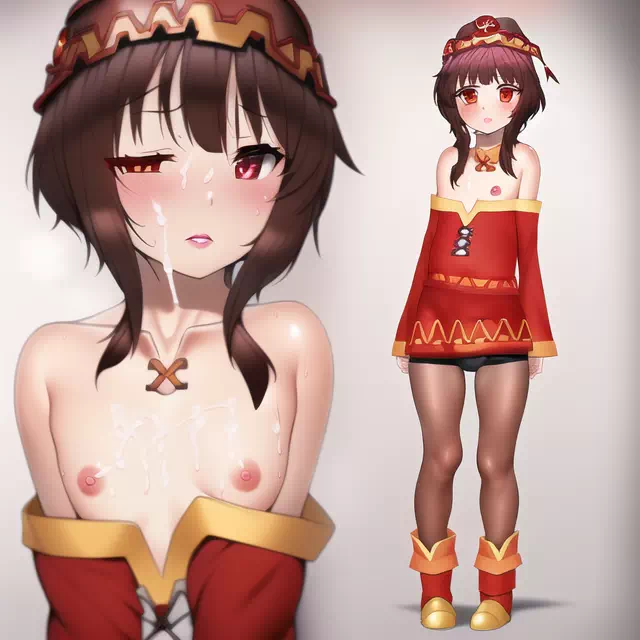 Femboy Megumin Cummies