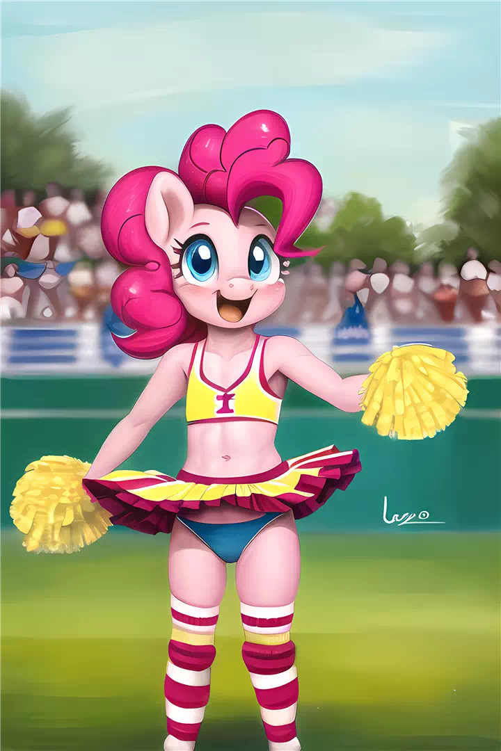 Cheerleader Pinkie