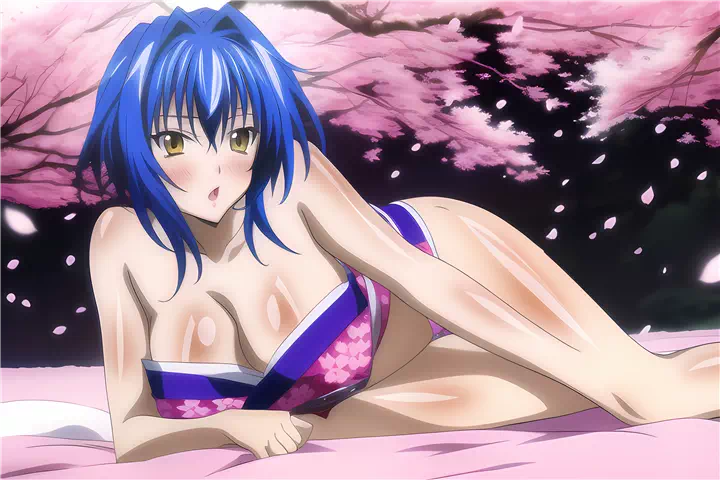 ゼノヴィアは春日本衣装で(Xenovia is Spring)