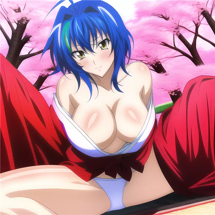 ゼノヴィアは春日本衣装で(Xenovia is Spring)