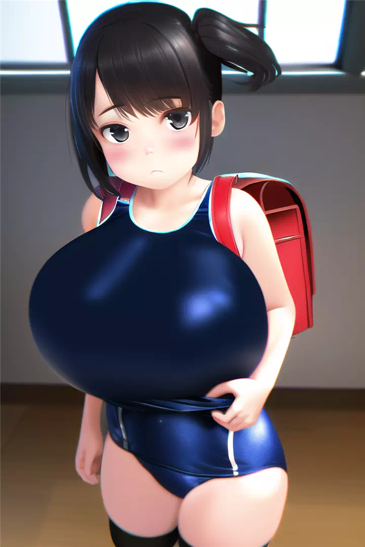 ロリ巨乳スク水ランドセル