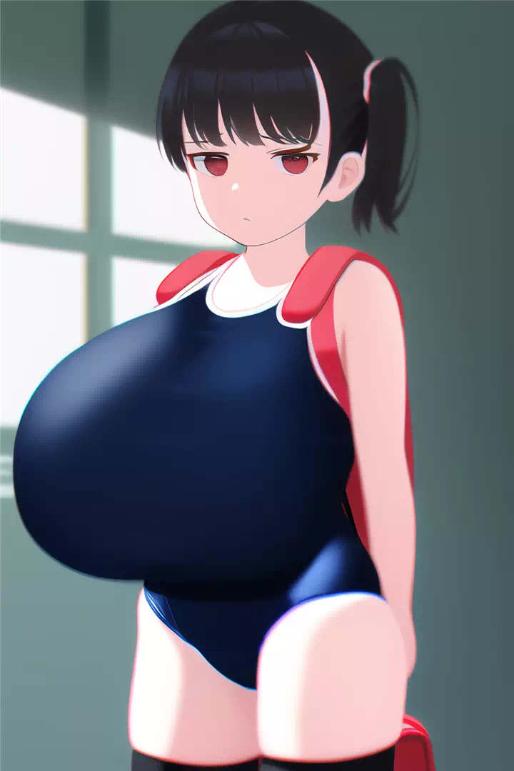 ロリ巨乳スク水ランドセル