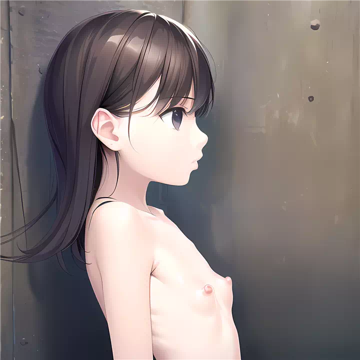 横から見る女の子のおっぱい#3