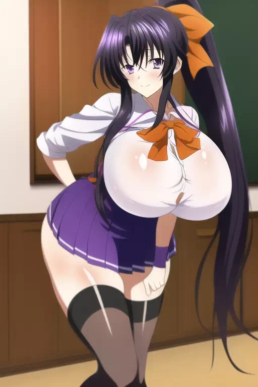 Akeno fun with New Friend 5