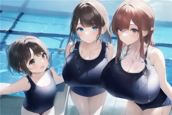 スク水爆乳