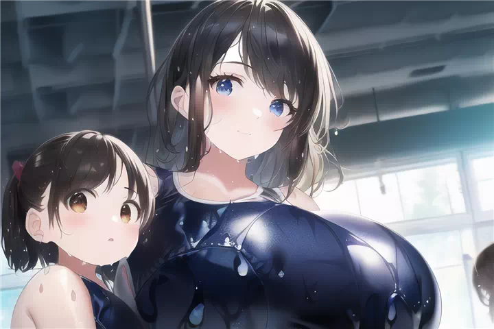 スク水爆乳