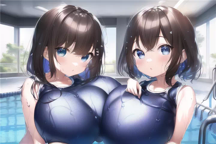 スク水爆乳