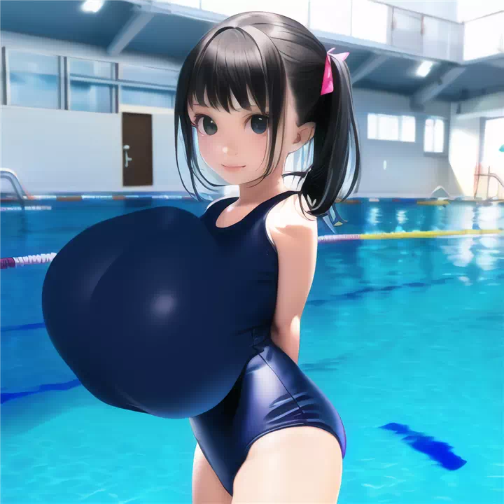 様々なスク水爆乳