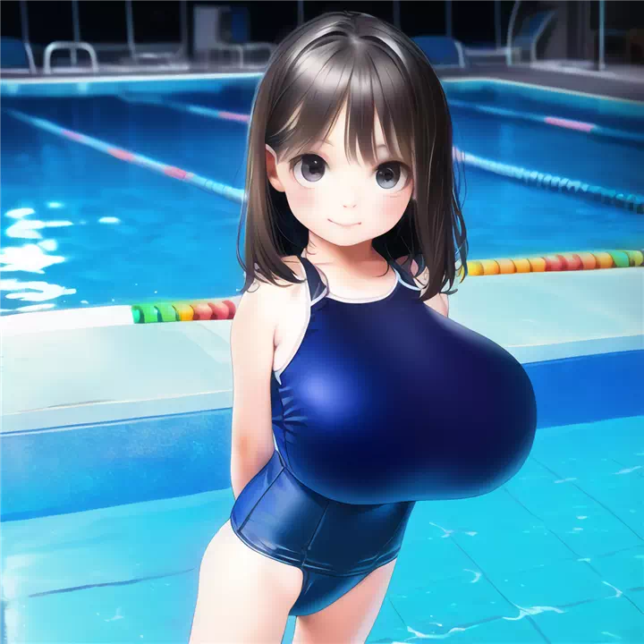 様々なスク水爆乳