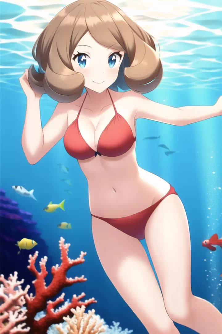 Serena Swimming