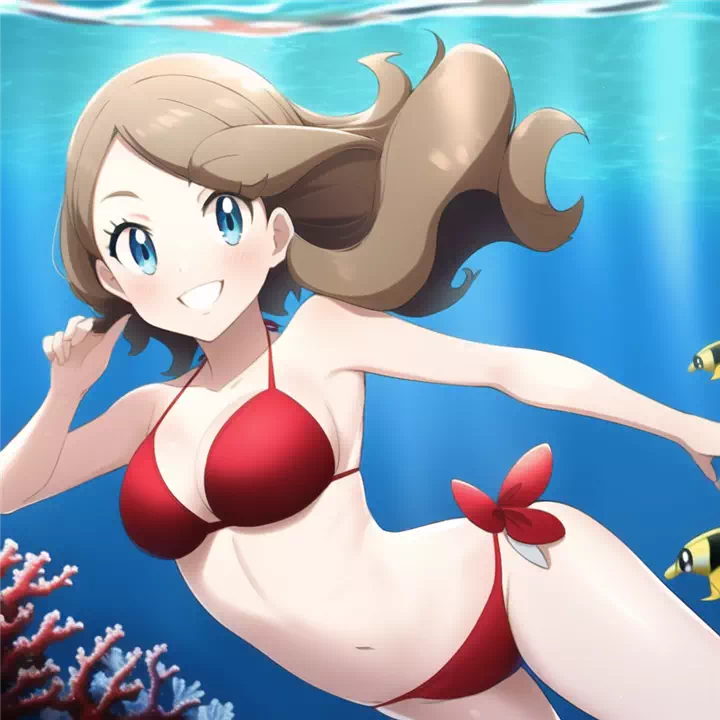 Serena Swimming