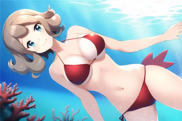 Serena Swimming