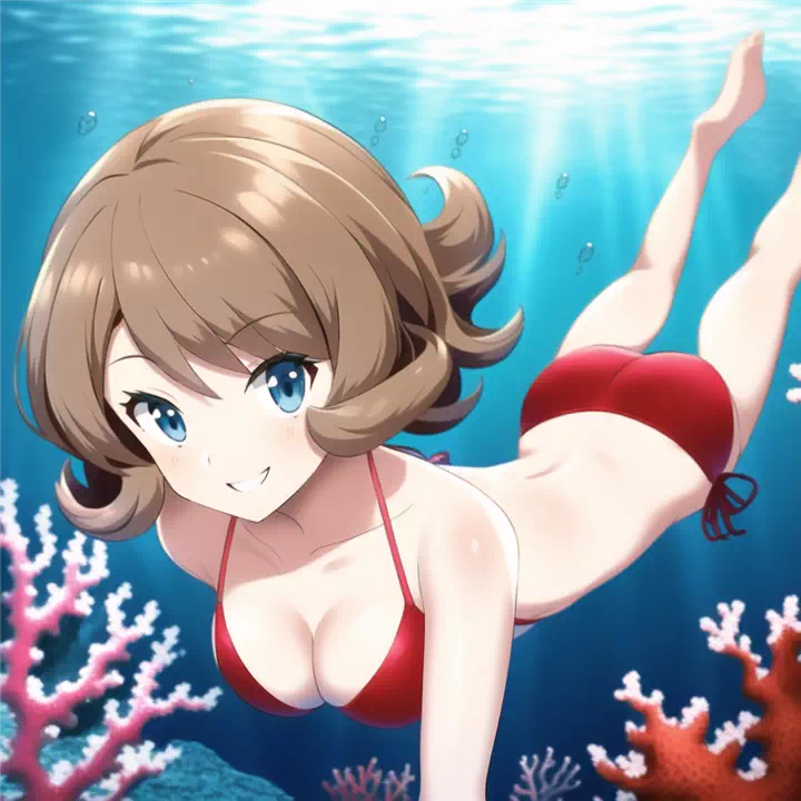 Serena Swimming