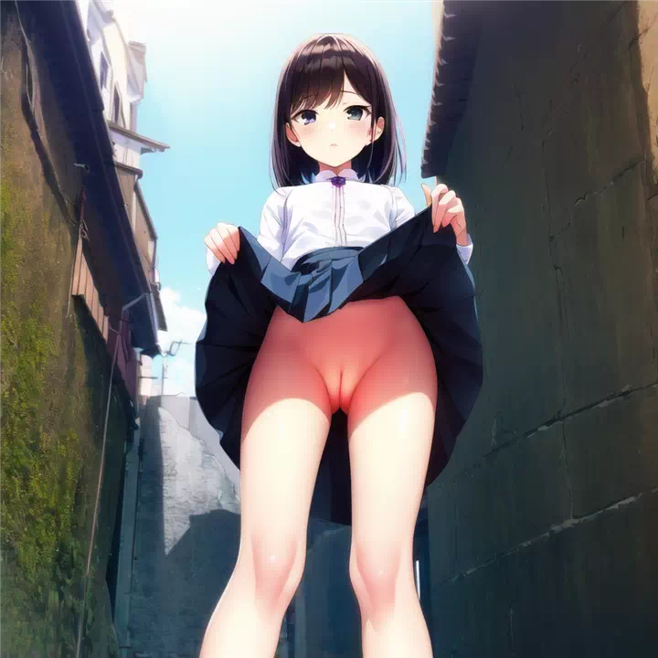 ワレメを見せてくれる女の子#5