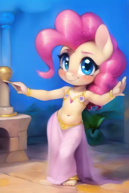 Belly Dancer Pinkie Pie 2