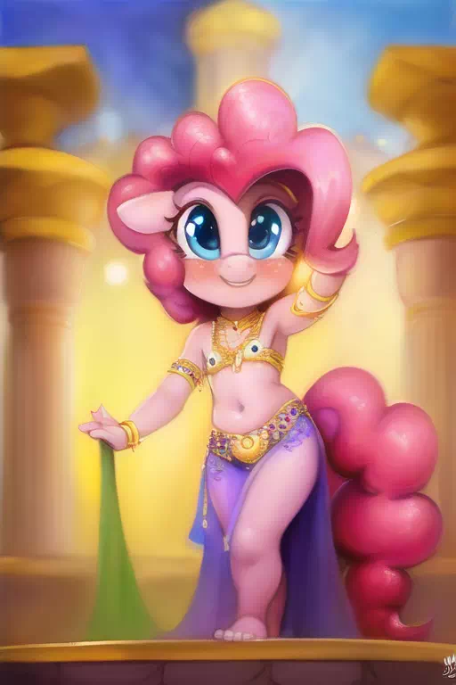 Belly Dancer Pinkie Pie 2