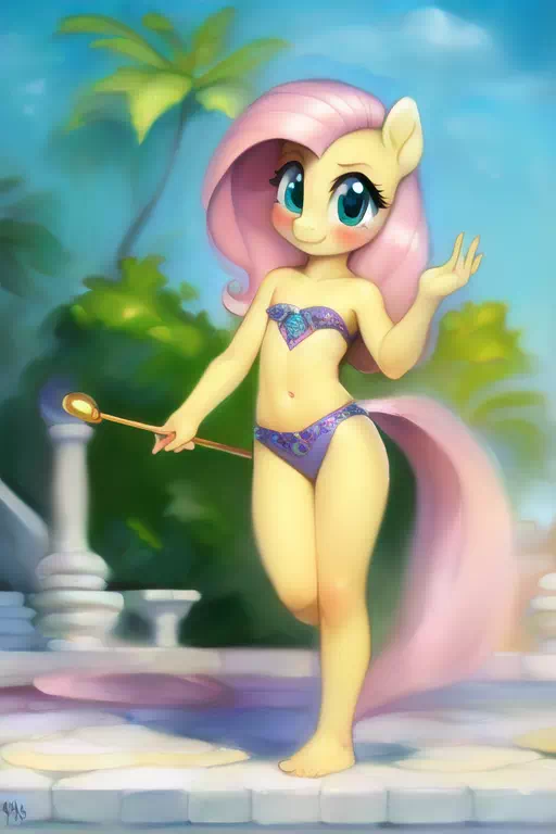 Belly Dancer Fluttershy 2