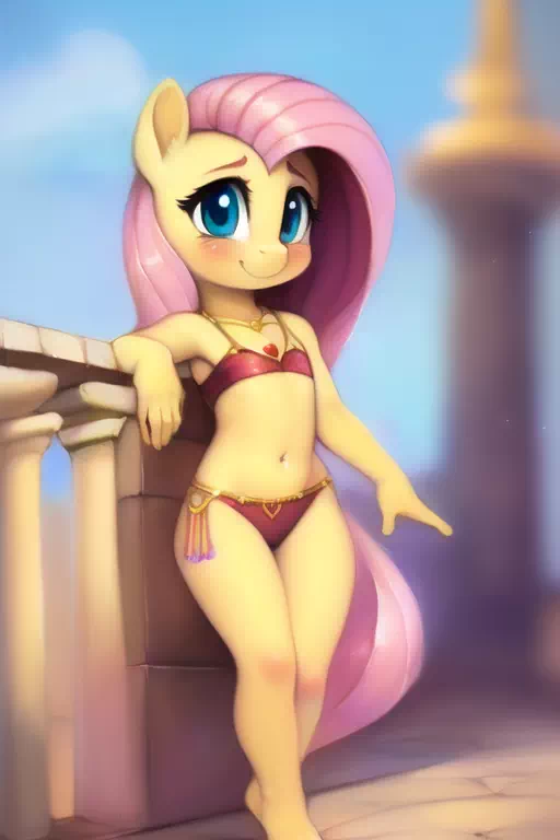 Belly Dancer Fluttershy 2