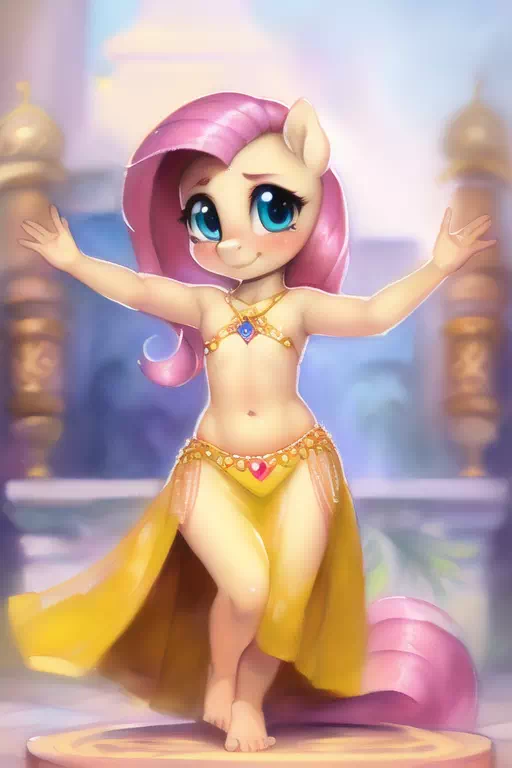 Belly Dancer Fluttershy 2