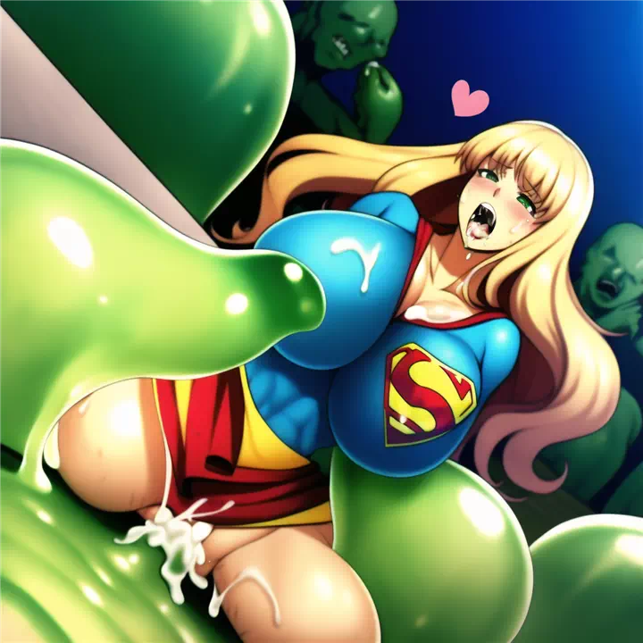 Supergirl vs. Slime