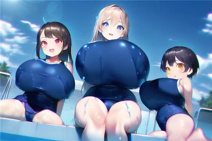 スク水爆乳