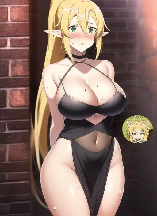 Leafa Gets Lucky Tonight