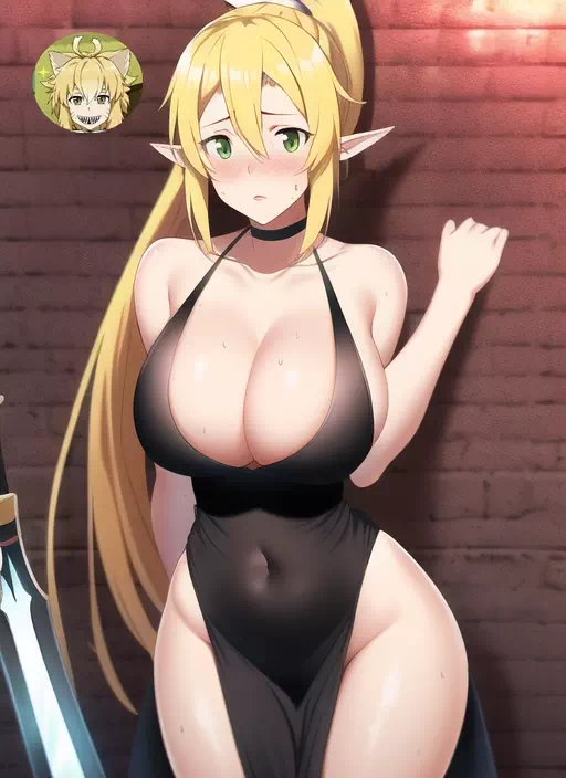 Leafa Gets Lucky Tonight