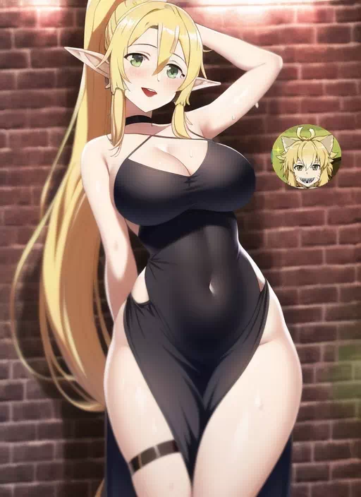 Leafa Gets Lucky Tonight