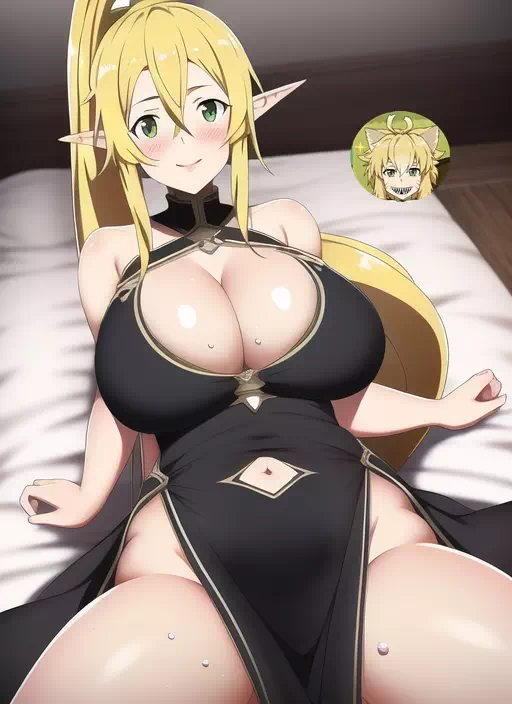 Leafa Gets Lucky Tonight