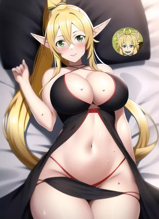 Leafa Gets Lucky Tonight