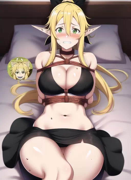 Leafa Gets Lucky Tonight