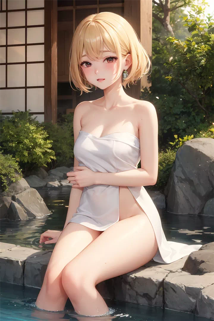 温泉少女