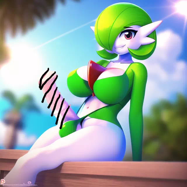 Gardevoir Horsecock