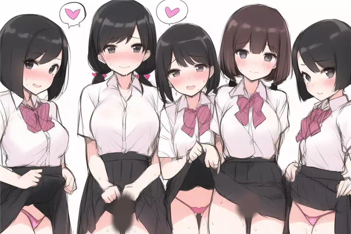 AI女の子いっぱい-その4 (NSFW)