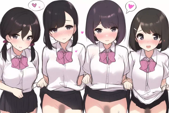 AI女の子いっぱい-その4 (NSFW)