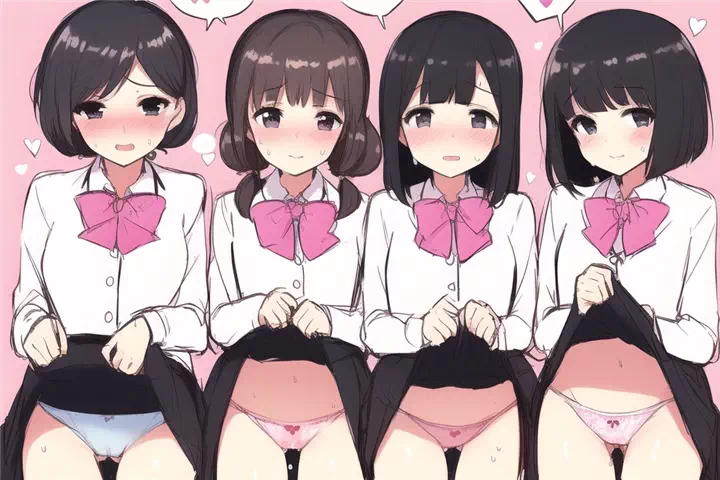 AI女の子いっぱい-その4 (NSFW)