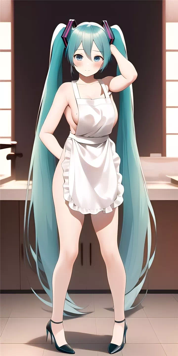 Miku apron