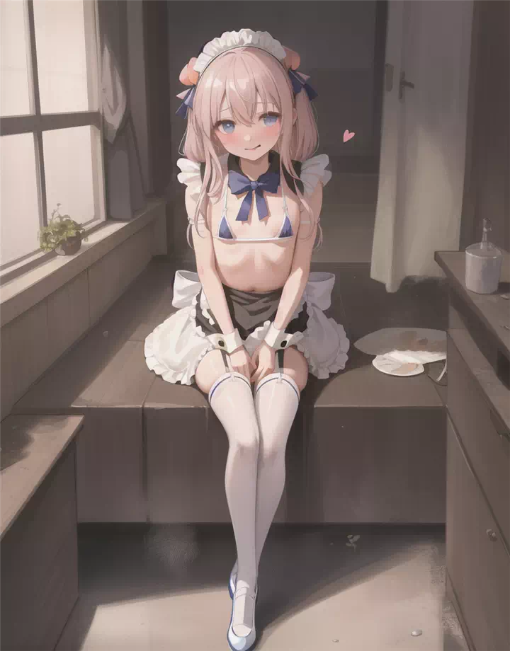 このメイド服お腹がスースします??