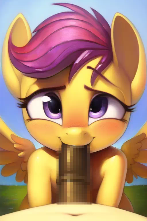 Scootaloo Blowing You