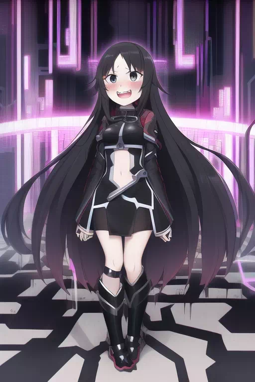 Glitched female Kirito